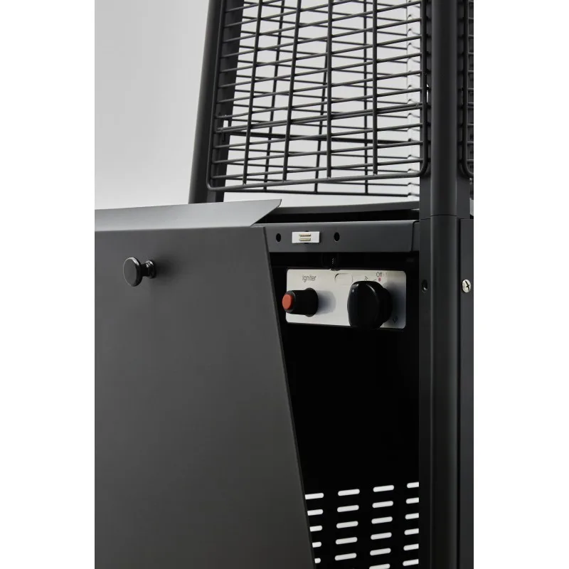 Chauffage extérieur gaz FAVEX - Pyramide - Noir - 13 kW - Housse de protection - miniature 4 - Zenkaa