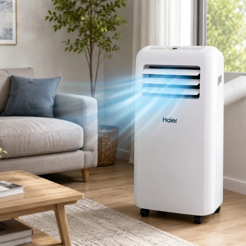 Haier - Climatiseur mobile 12000 BTU - Froid & Chauffage & Déshumidification - miniature 2 - Zenkaa