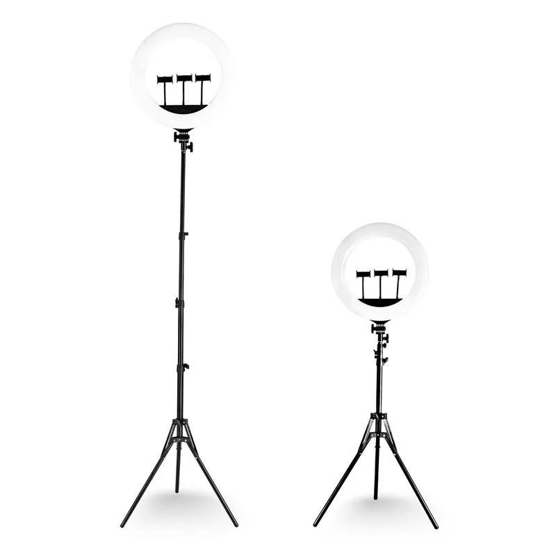 Selfie sur trépied professionnel avec 3 supports téléphone RL18 Wi light - miniature 4 - Zenkaa