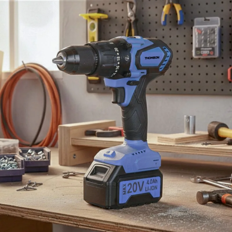 THOMSON - MIO_HAMMERDRILL - Perceuse à percussion sans fil - 20V - 100Nm - miniature 2 - Zenkaa