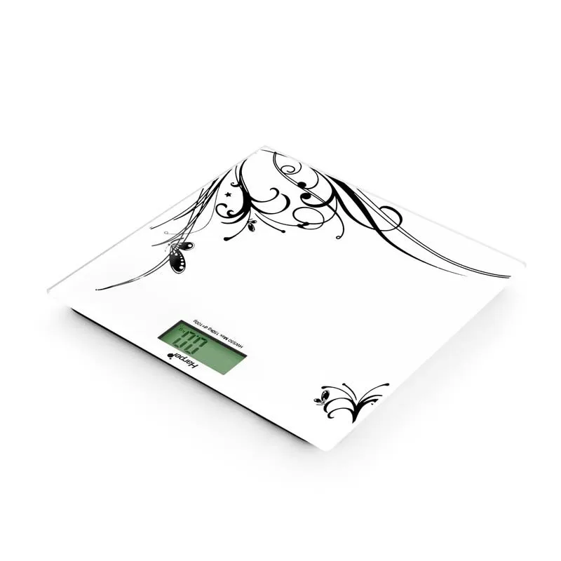 Pèse personne extra slim écran digital PEARL2 blanc Harper - miniature 6 - Zenkaa
