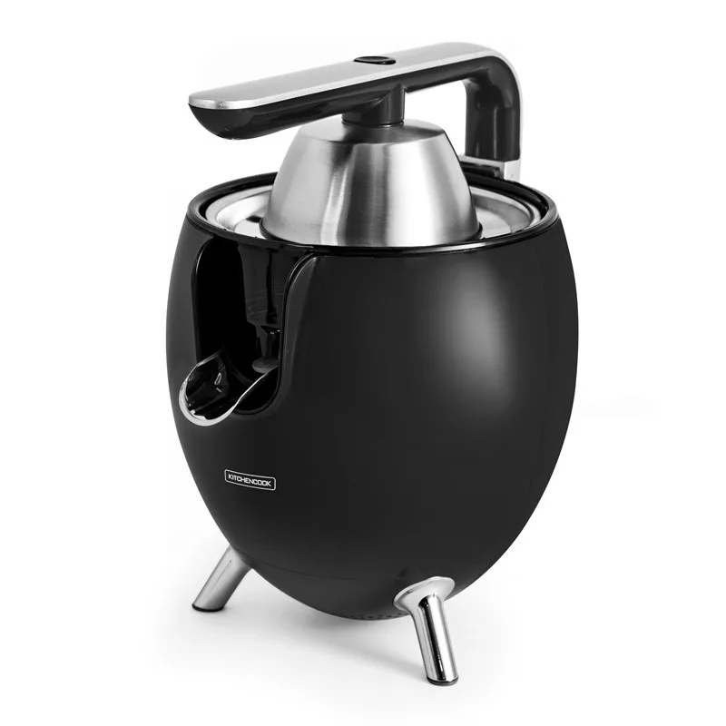 Presse agrumes double cônes avec filtre en acier PRESSPOD noir mat Kitchencook - miniature 3 - Zenkaa