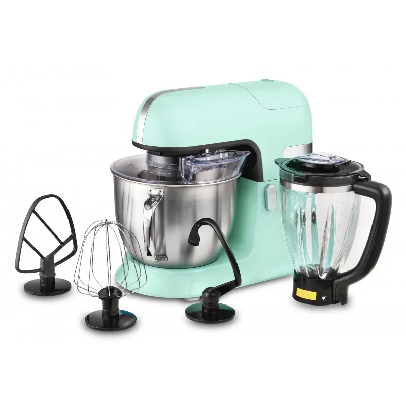 Robot Pétrin 6.5L Avec Blender Sécurise Et Accessoires En Téflon - Reconditionné - miniature 4 - Zenkaa