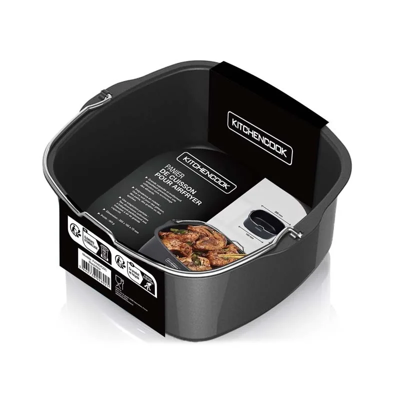Kitchencook - PANIER20C - Panier Air Fryer grande capacité - miniature 2 - Zenkaa