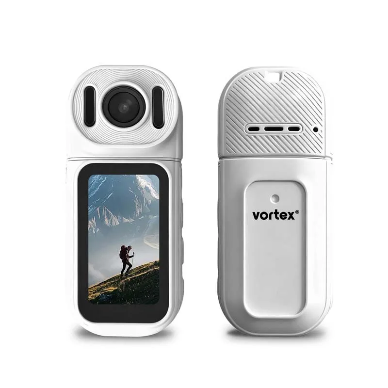 Vortex - VX CAM - Mini action caméra connectée - 2,7K - Rotation 180° - IPX6 - Portable body camera - miniature 2 - Zenkaa