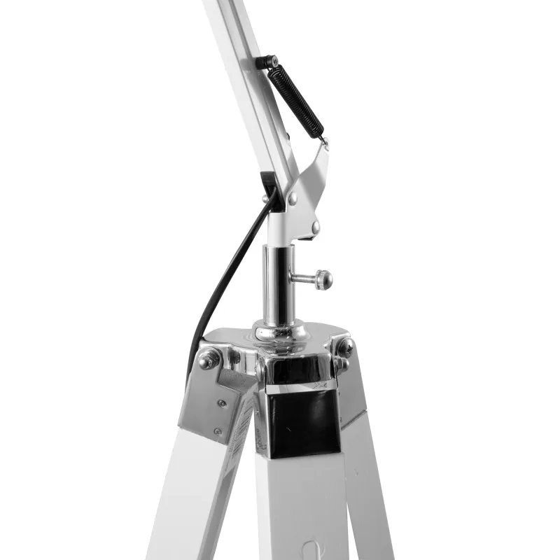 Gasoline - OFFICE_P_170_PURE - Blanc - Lampadaire décoratif - Bois et métal - Hauteur 170 cm - miniature 7 - Zenkaa