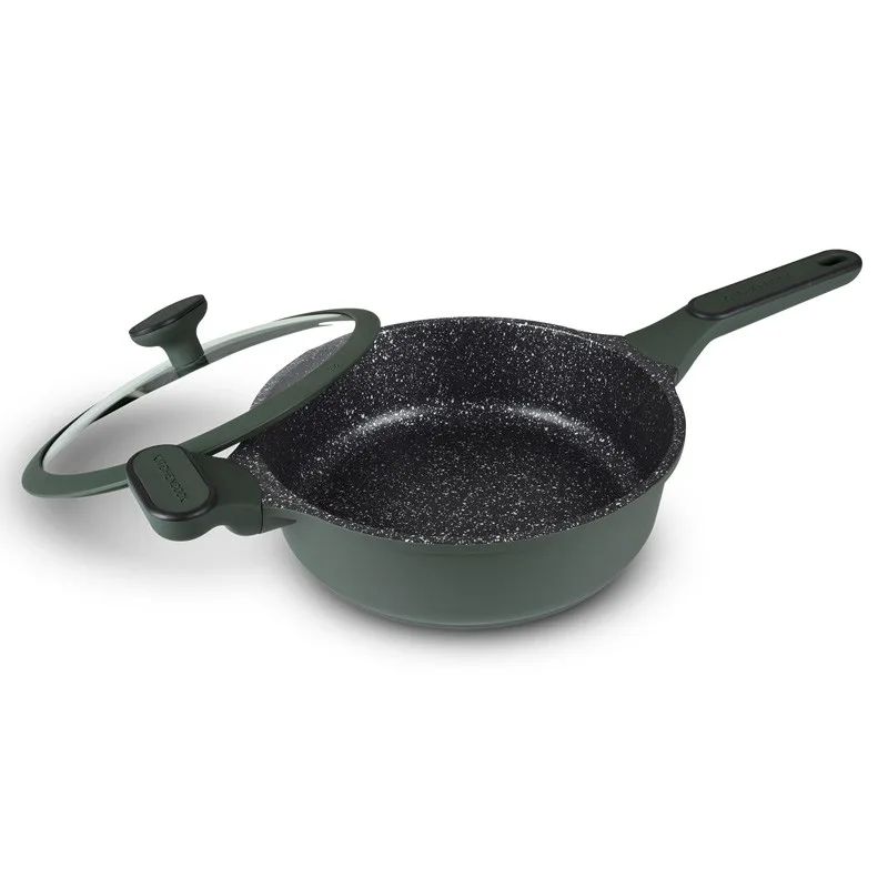 Sauteuse fonte d'aluminium anti adhésif 24cm TFI SEQUOIA Kitchencook - miniature 2 - Zenkaa