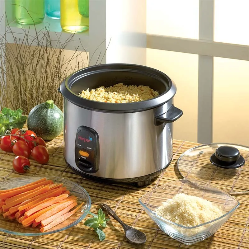 Cuiseur à riz HRC181 inox de Harper - Reconditionné - miniature 4 - Zenkaa