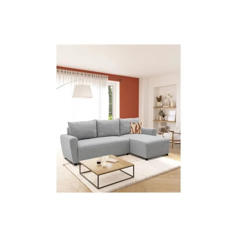 STEWART CANAPÉ D'ANGLE CONVERTIBLE 3-4 PLACES A125176 - miniature 2 - Zenkaa