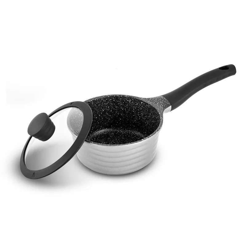 Casserole fonte d'aluminium anti adhésif 18cm TFI WAVE Durand Dupont - miniature 3 - Zenkaa