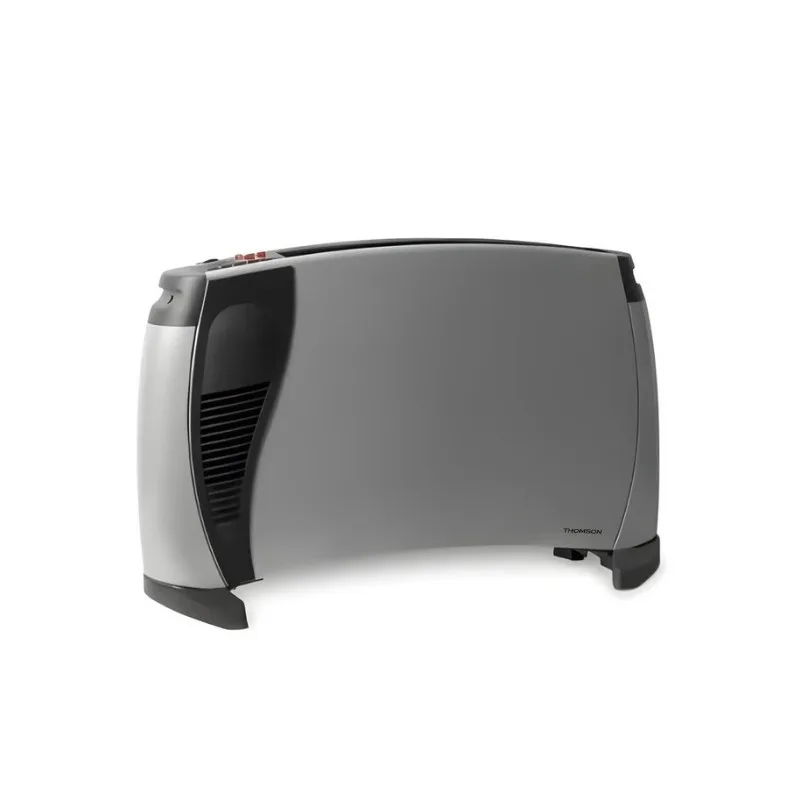 Thomson - THCVT001S - Silver - Convecteur mobile - 2000W - 3 puissances - Thermostat mécanique - Zenkaa