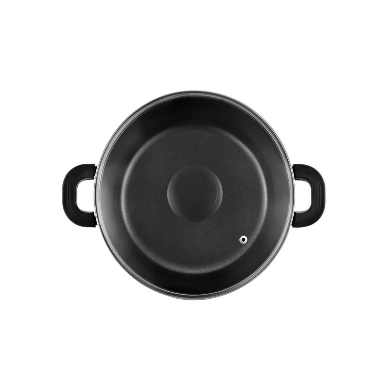 Faitout en fonte d'aluminium de 40 cm LEON FT40TFI de Kitchencook - miniature 4 - Zenkaa
