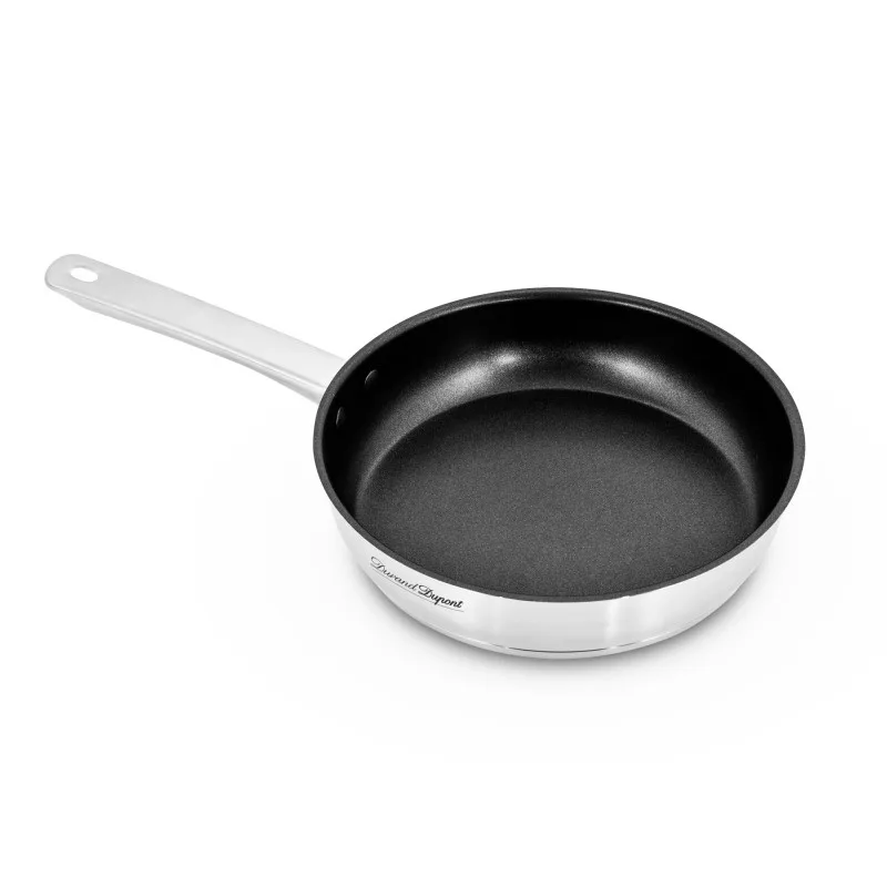 Poêle acier inoxydable anti adhésif 24cm TFI LIMITED Durand Dupont - miniature 3 - Zenkaa