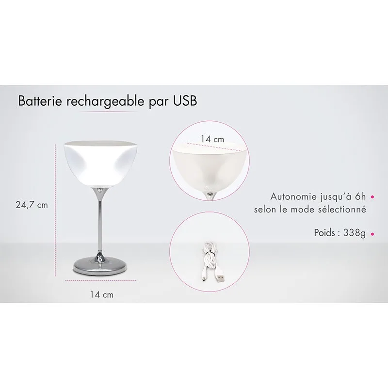 Enceinte bluetooth Lampe d'ambiance ILAMPY Dynabass - miniature 3 - Zenkaa