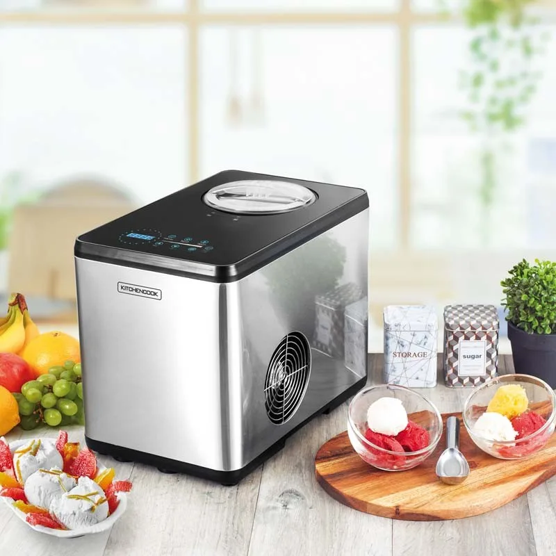 Sorbetière - turbine à glace avec livre de recettes GLIDA X Kitchencook - miniature 3 - Zenkaa