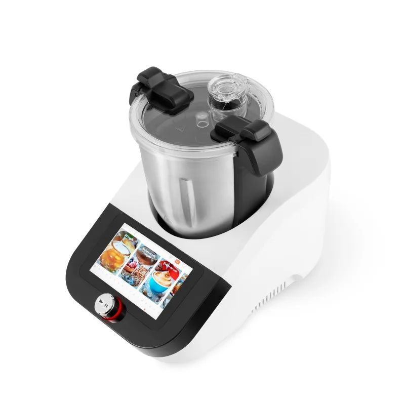 ROBOT CUISEUR MULTIFONCTION CONNECTÉ 1400W 12 VITESSES ET ECRAN TACTILE 7 POUCES CUISIOXCONNECT BY KITCHENCOOK - Reconditionné - miniature 4 - Zenkaa