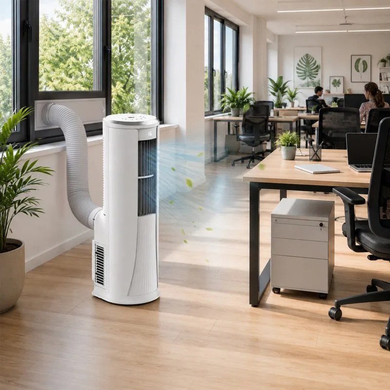 Radiola - RAD PAC16K - Climatiseur mobile réversible wifi - 16000 BTU - 4 en 1 - 40 m² - miniature 3 - Zenkaa