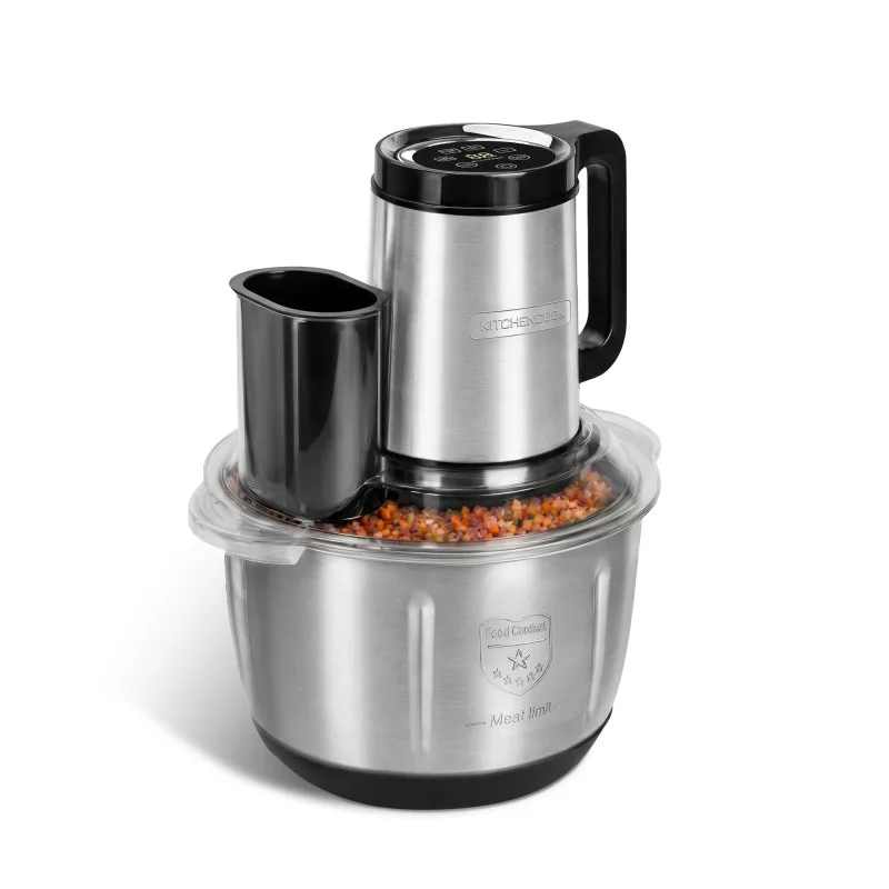 Kitchencook - SLIMIX5 - Hachoir-mixeur multifonction - 5 L - 800 W - Digital - miniature 3 - Zenkaa