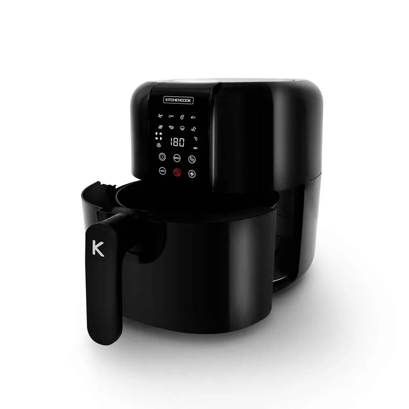 Friteuse sans huile 3L - 8 programmes AIRMED noir Kitchencook - Reconditionné - miniature 4 - Zenkaa