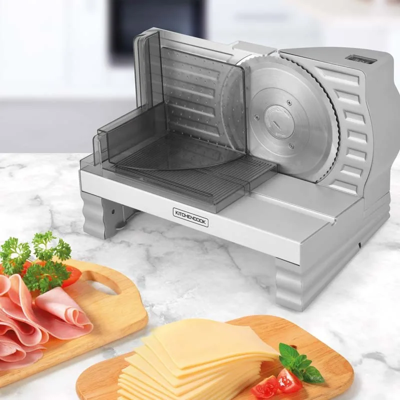 KitchenCook - M_SLICE_X - Trancheuse électrique - 150 W - 2 lames inox - miniature 3 - Zenkaa
