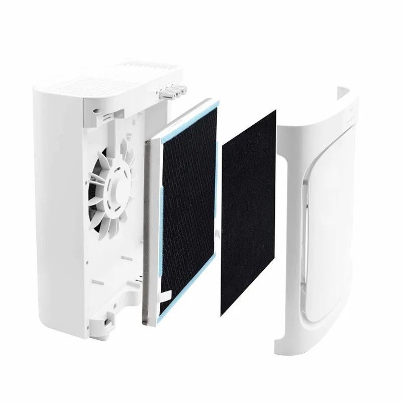 Yoghi - Purificateur d'air 40m2 - 55W - Filtre Hepa - Lampe UV-C - Fonction arrêt automatique - 3 vitesses - Contrôle tactile - miniature 4 - Zenkaa