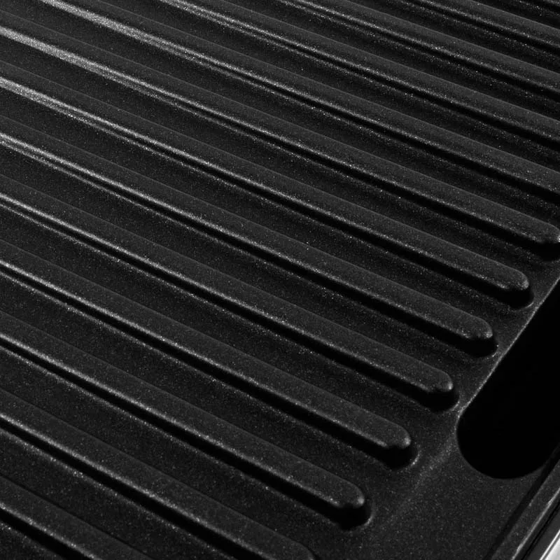 Harper - X GRILL SILVER - Silver - Grille-viande - 2000 W - Ouverture 180° - miniature 7 - Zenkaa