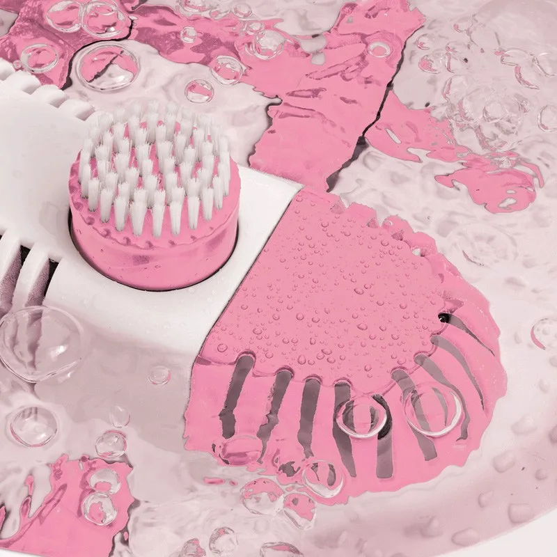 Bain de pied massant et pédicure HFM800 Yoghi rose - miniature 4 - Zenkaa