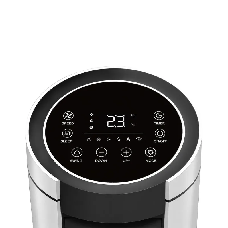 Climatiseur mobile - 9000 BTU/h - 3 en 1 - Télécommande - Minuterie 24 h - miniature 6 - Zenkaa