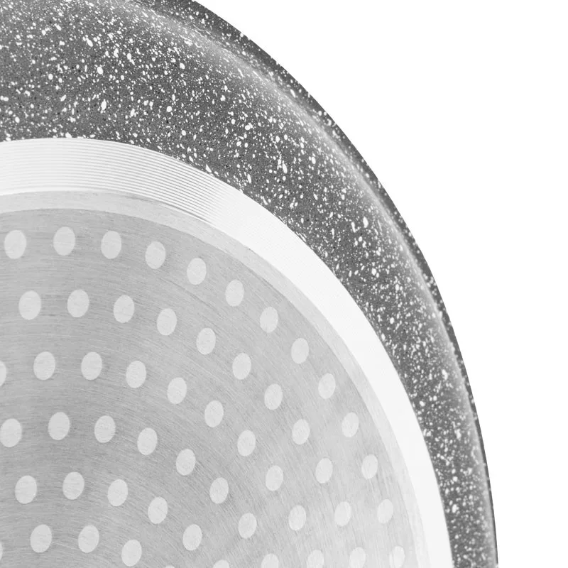 CRÊPIÈRE EN FONTE D'ALUMINIUM EFFET PIERRE 28CM TFI OPALE DURAND DUPONT - miniature 5 - Zenkaa