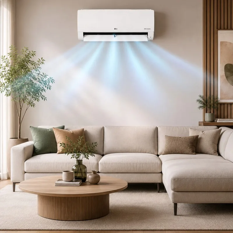 Climatiseur Multi Split LG Réversible – 9000 + 9000 + 12000 BTU – A++ – WIFI - Inverter LG - miniature 5 - Zenkaa