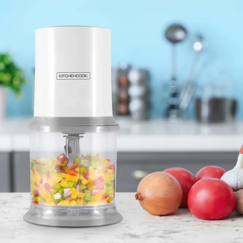 Mini hachoir électrique avec lames en acier inoxydable MIXPOD400 de Kitchencook - miniature 7 - Zenkaa