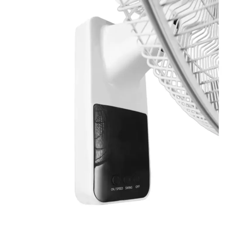 Ventilateur mural blanc 45 cm - Télécommande - 3 vitesses et 3 modes - miniature 4 - Zenkaa