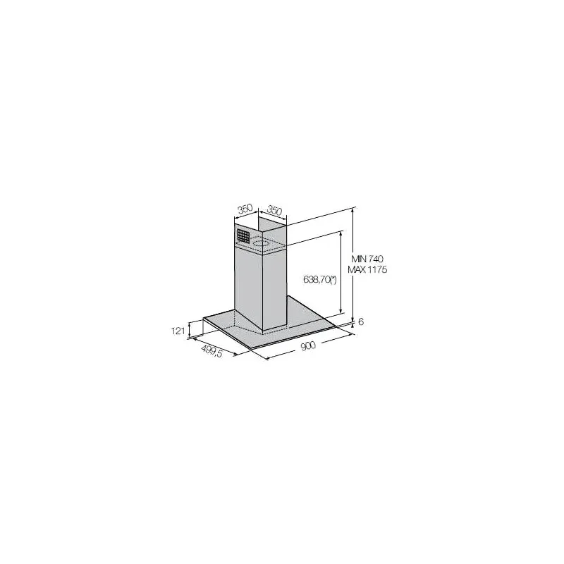 Hotte murale 290W 3CFT-DEEP90_X FAGOR - miniature 6 - Zenkaa