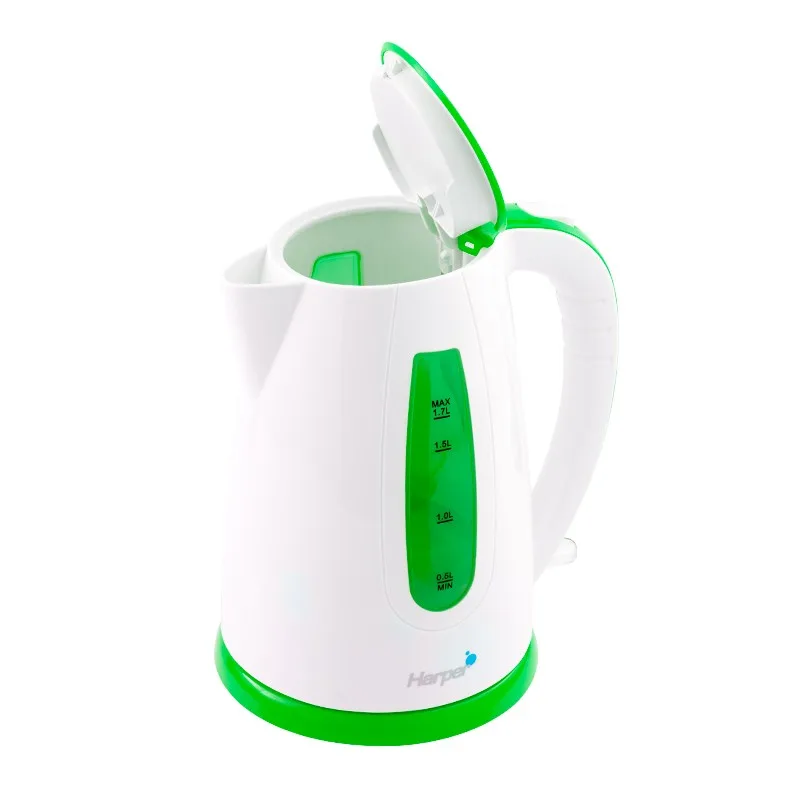 Harper - HWK11_GREEN - Vert - Bouilloire électrique 1,7 L - 2200 W - Base 360° - miniature 2 - Zenkaa