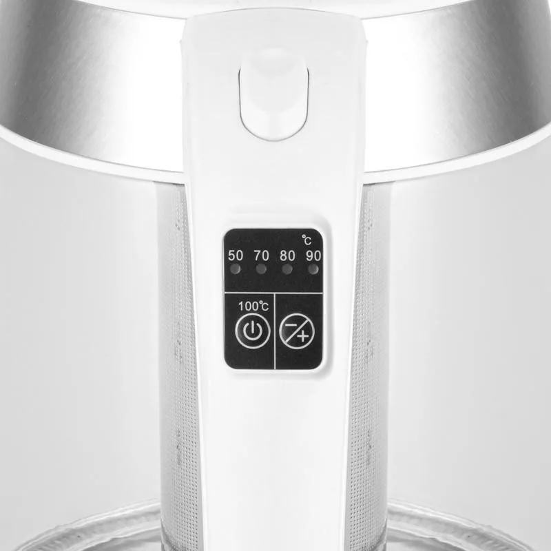 Schneider - SCKE236TP - Bouilloire théière avec infuseur - 6 températures - Verre 1,7 L - 2200 W - miniature 6 - Zenkaa