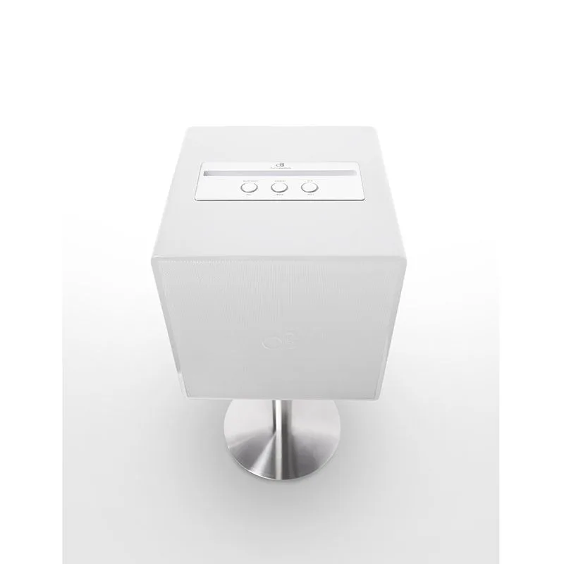 Enceinte bluetooth avec subwoofer PIANO blanc de Dynabass - miniature 2 - Zenkaa