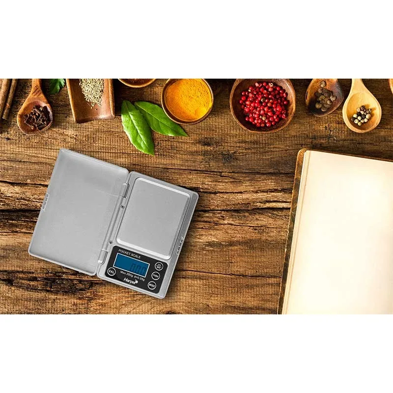 Harper - Balance de poche POCKET_SCALE_SIL - 250 g précision 0,05 g - Pile CR2032 - miniature 3 - Zenkaa