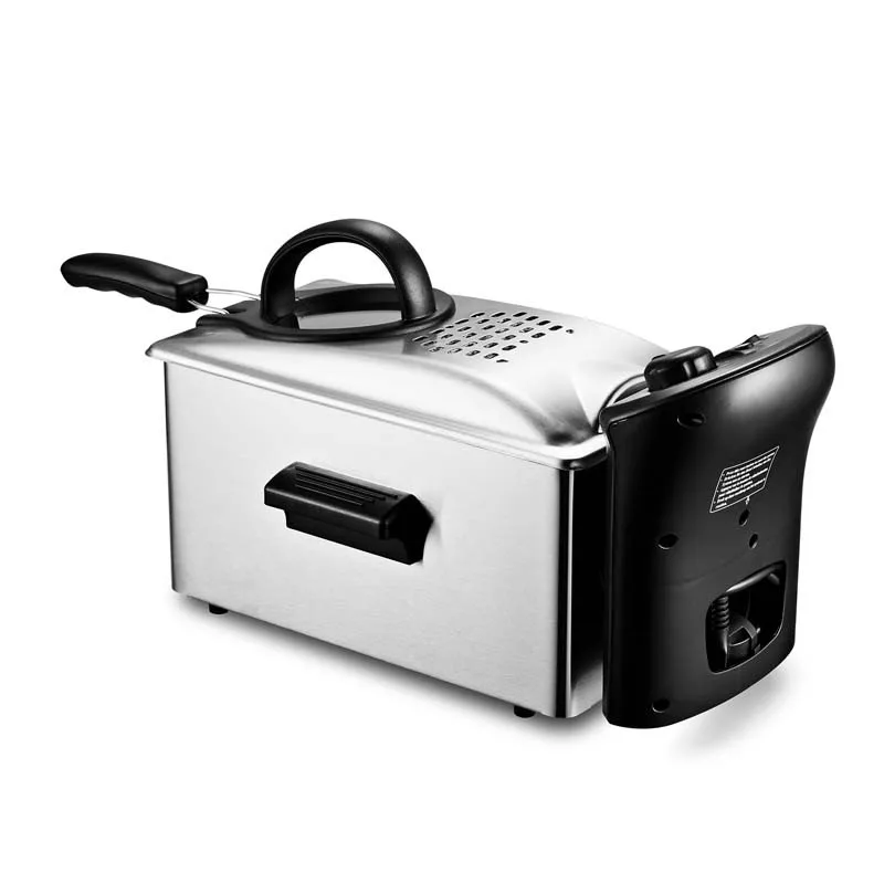 KitchenCook - K-FRY_INOX - Inox - Friteuse semi-pro - 3 L - 2100 W - miniature 7 - Zenkaa