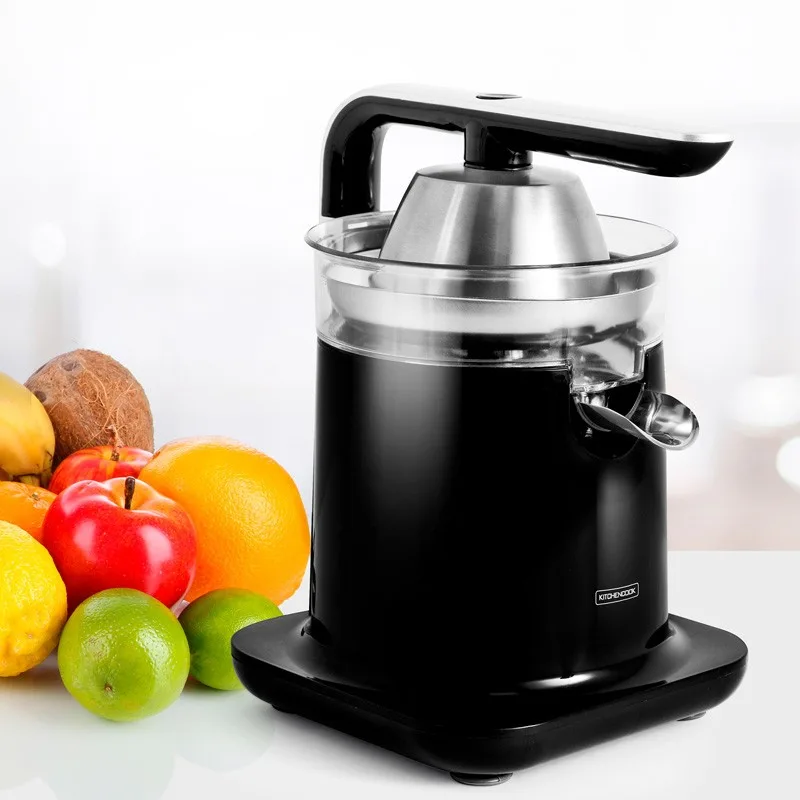 Presse agrumes double cônes et filtre en acier PRESSJUICE noir Kitchencook - miniature 4 - Zenkaa