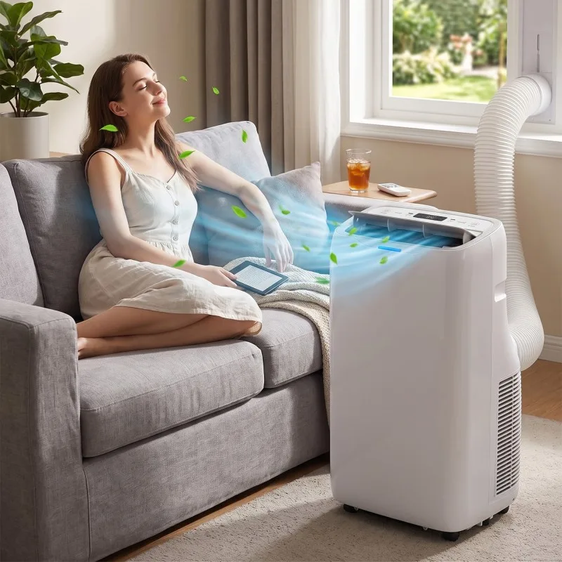 Climatiseur portable - 14000 BTU - Froid & Chaud - Wi-Fi - miniature 2 - Zenkaa