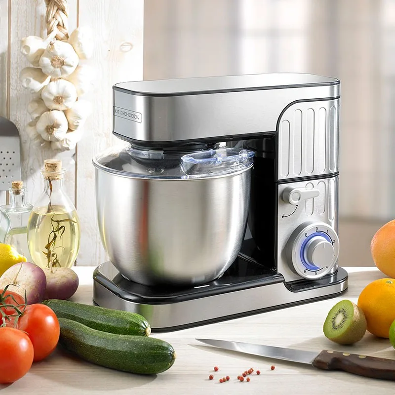 Robot pétrin inox avec mouvement planétaire ANTARA Kitchencook gris - miniature 3 - Zenkaa