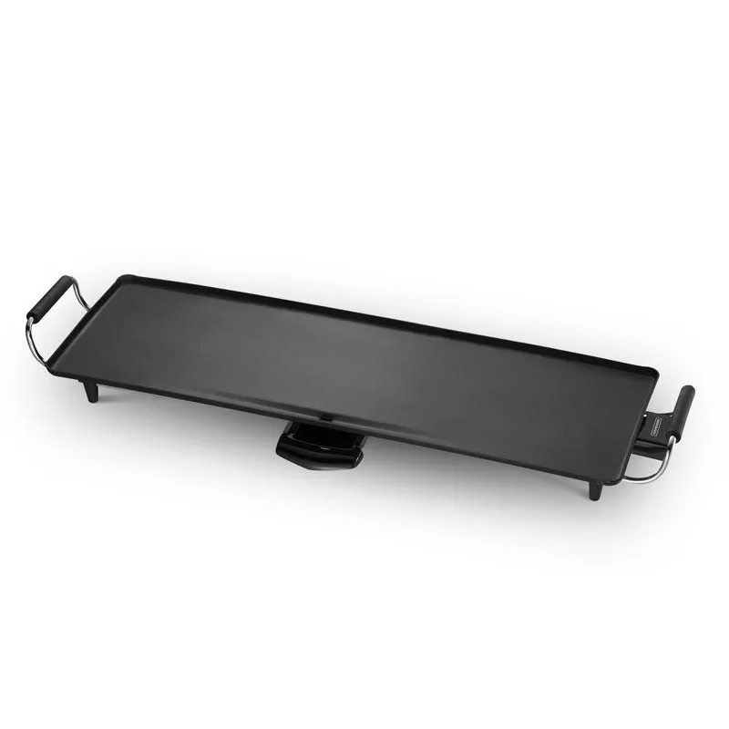 Plancha électrique noire avec revêtement anti-adhésif KPAN 70 de Kitchencook - miniature 2 - Zenkaa