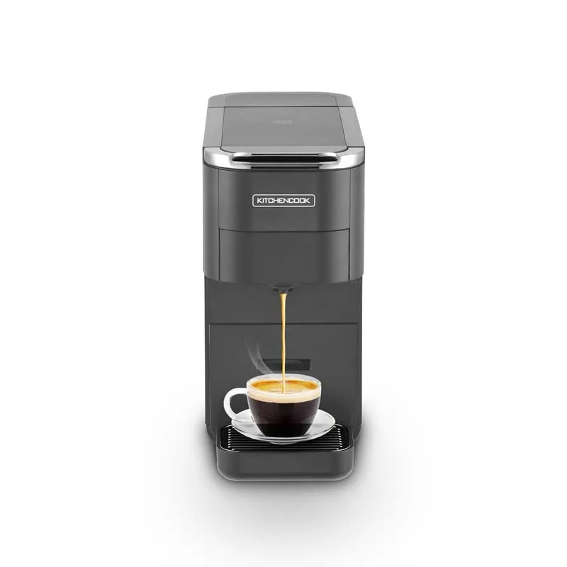 MACHINE À CAFÉ MULTI DOSETTES ET CAFÉ MOULU MULTI II GREY KITCHENCOOK - miniature 2 - Zenkaa