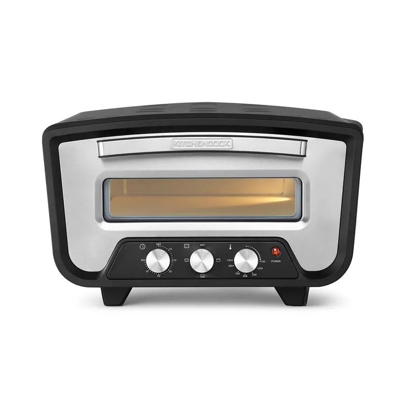 KITCHENCOOK - K PIZZA LITE - Four à pizza - 2200 W - Pierre à pizza et pelle - miniature 3 - Zenkaa
