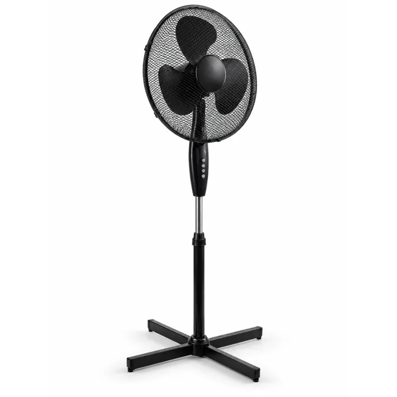 Ventilateur sur Pied Ajustable 40 cm – Noir 55W - miniature 4 - Zenkaa