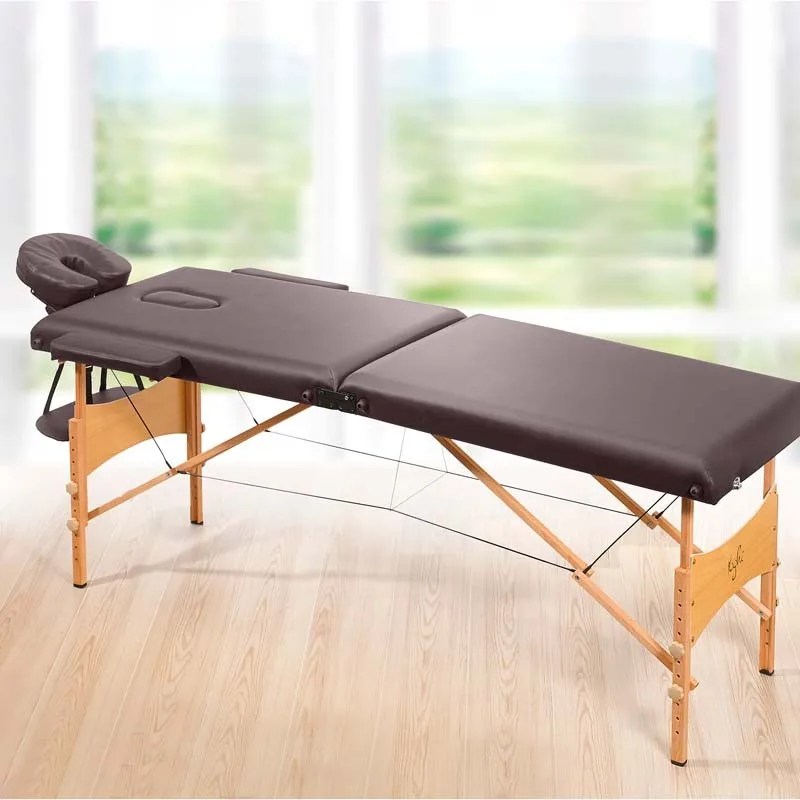 Table de massage pliante avec accessoires et housse TDM102 marron Yoghi - miniature 7 - Zenkaa