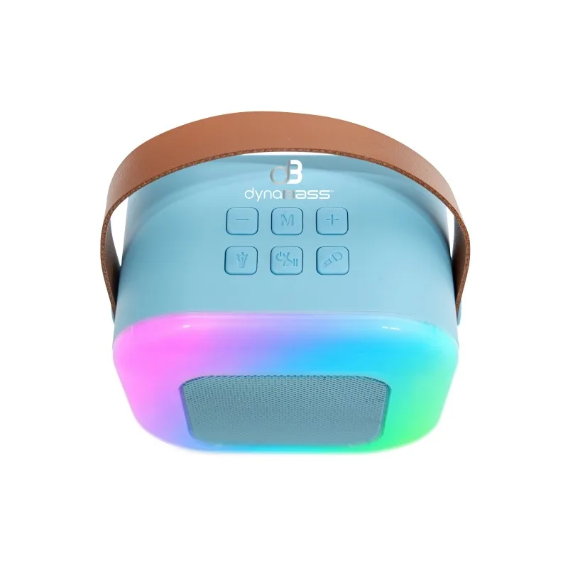 Dynabass - BOOMLED S - Enceinte karaoké portable pour enfants - Micro inclus - Bluetooth 5.4 - LED RGB - miniature 6 - Zenkaa