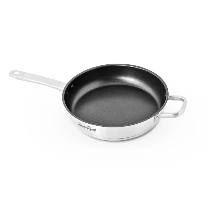 Poêle acier inoxydable anti adhésif 28cm TFI LIMITED Durand Dupont - miniature 2 - Zenkaa
