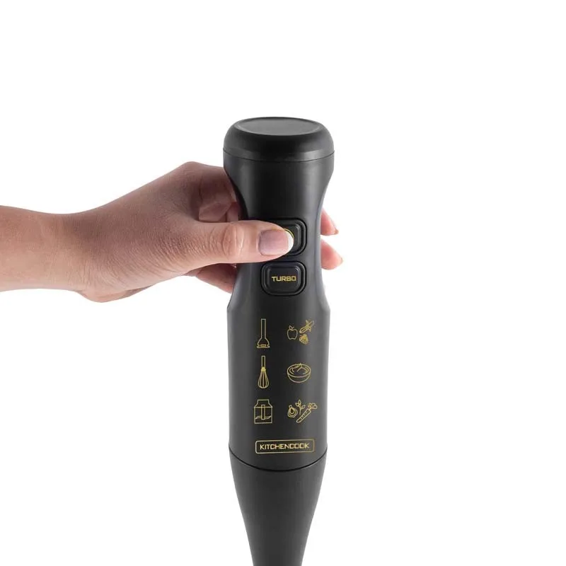 KitchenCook - MATT_X - Noir - Mixeur plongeant - 350 W - 2 vitesses - miniature 7 - Zenkaa
