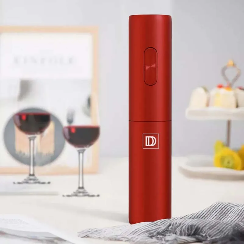 Durand Dupont - Tire bouchon électrique design SYRAH rouge - miniature 3 - Zenkaa